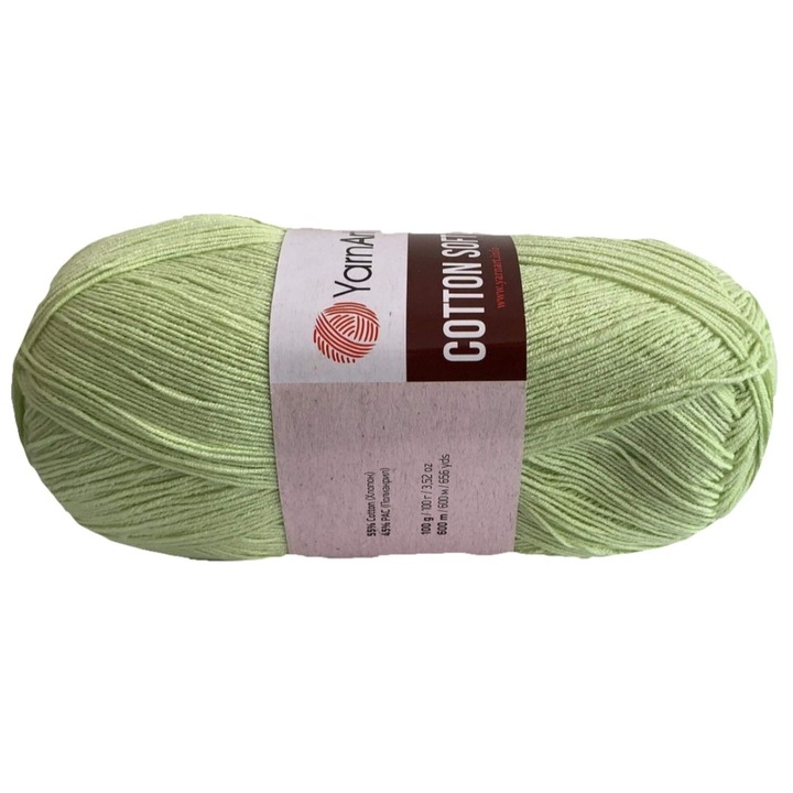 Garnitur Fire textile Yarnart Cotton Soft, 55% bumbac, 45% acril, 100g, 600m, 2,5mm