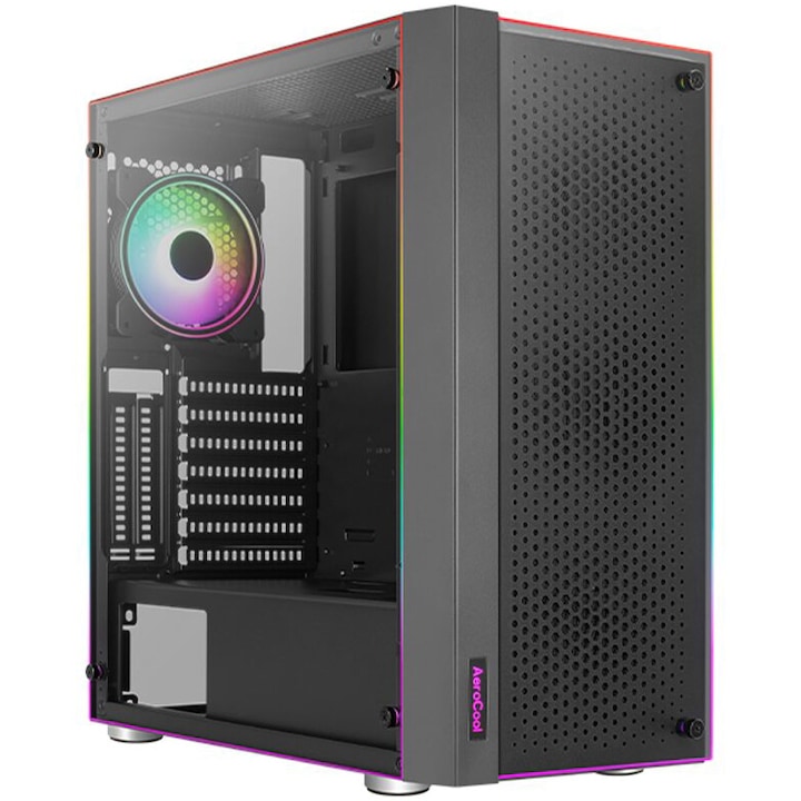 Компютърна кутия Aerocool Scribble, Черен