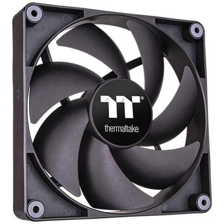 Комплект 2 броя вентилатори Thermaltake CT140, 140 мм, Черен
