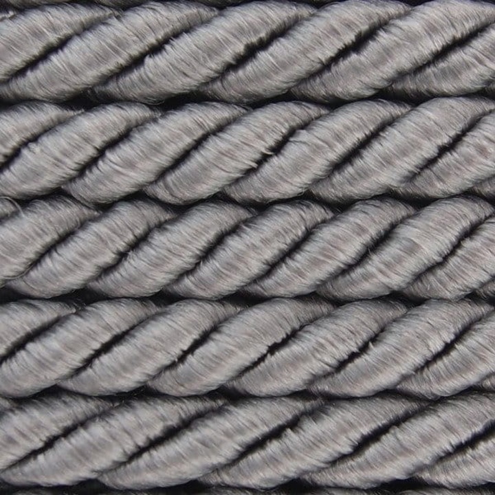 Passan húr, 7mm, 20m, sötétszürke