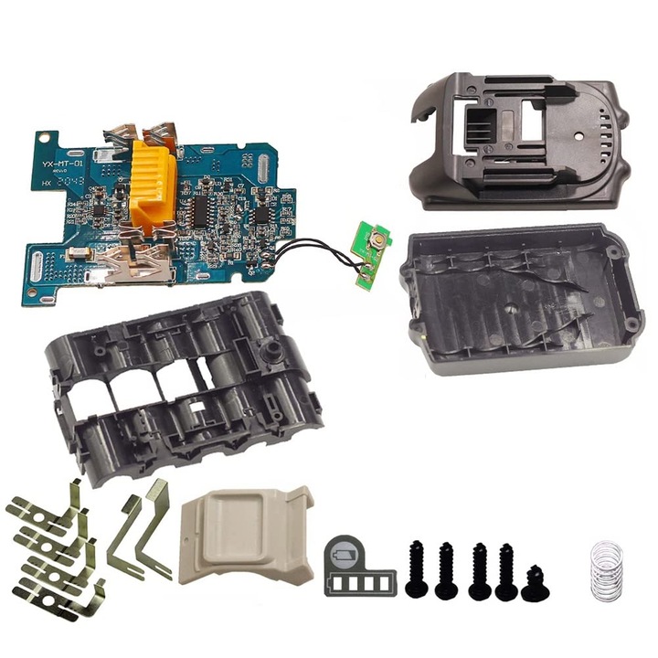 Akkumulátorház készlet, Makita BMS-hez, 18V, BL-1830 1820 1815 1860B típus