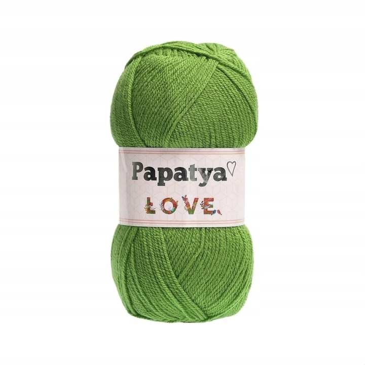 Fire textile, Yarnart, Wloczka PAPATYA LOVE, 100% acril premium, 100g, 360m, culoare 6950
