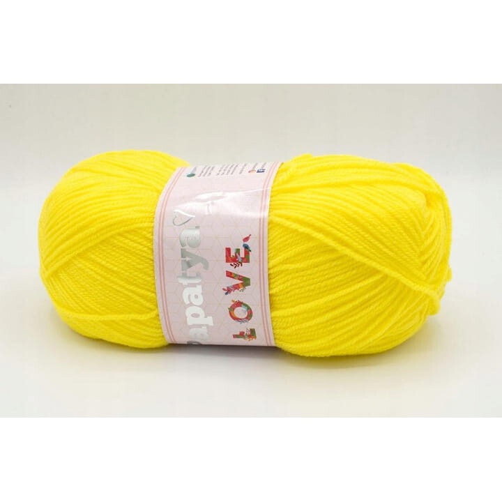 Fire textile, Yarnart, Wloczka PAPATYA LOVE, 100% acril premium, 100g, 360m, culoare 7050
