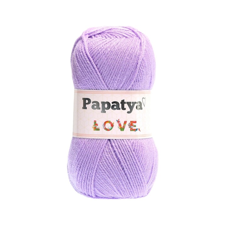 Garn KAMGARN Papatya Love, 100% acril premium, 100g, 360m, culoare 5420