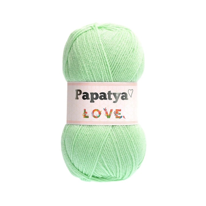Fire textile, Yarnart, Wloczka PAPATYA LOVE, 100% acril premium, 100g, 360m, culoare 6530