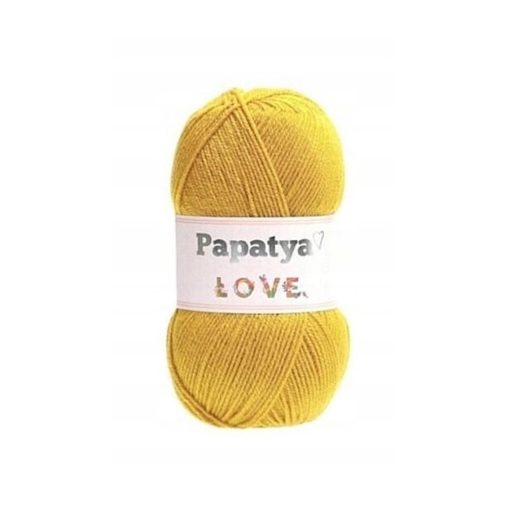 Garnitur Papatya Love, Yarnart, 100% acril premium, 100g, 360m, culoare 8730