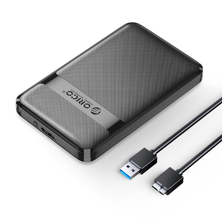 Външна кутия за Хард Диск Orico 2577U3-V1 2.5" USB3.0, SATA3.0, ABS, 7-9.5mm, черен