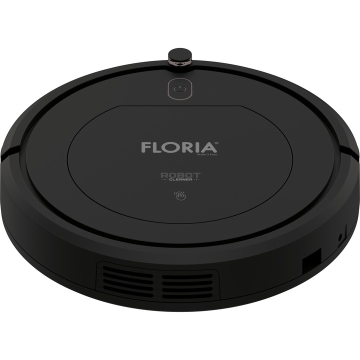 Прахосмукачка робот Floria ZLN1948, Батерия 1500mAh, Мощност 18W, Капацитет 200мл, Дистанционно управление, Автономия 80 минути