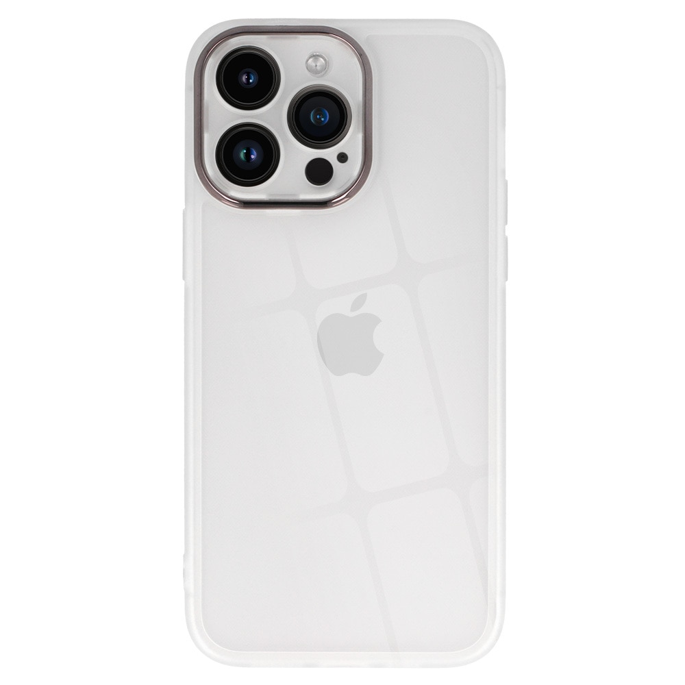 Husa pentru Samsung Galaxy A05, Premium Antishock Protective Lens Case, Antisoc, Protectie Camere, Frosted White