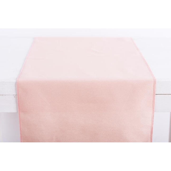 Napron de masa textil Beauty Home, in, 34cm x 2.5m, roz