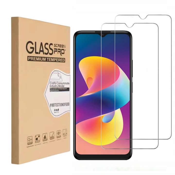 5 db-os üveg képernyővédő fólia Xiaomi Mi A3 / Mi CC9e készülékekhez, Ultra HD, karcolásgátló, ütésálló, Vanaxalife®