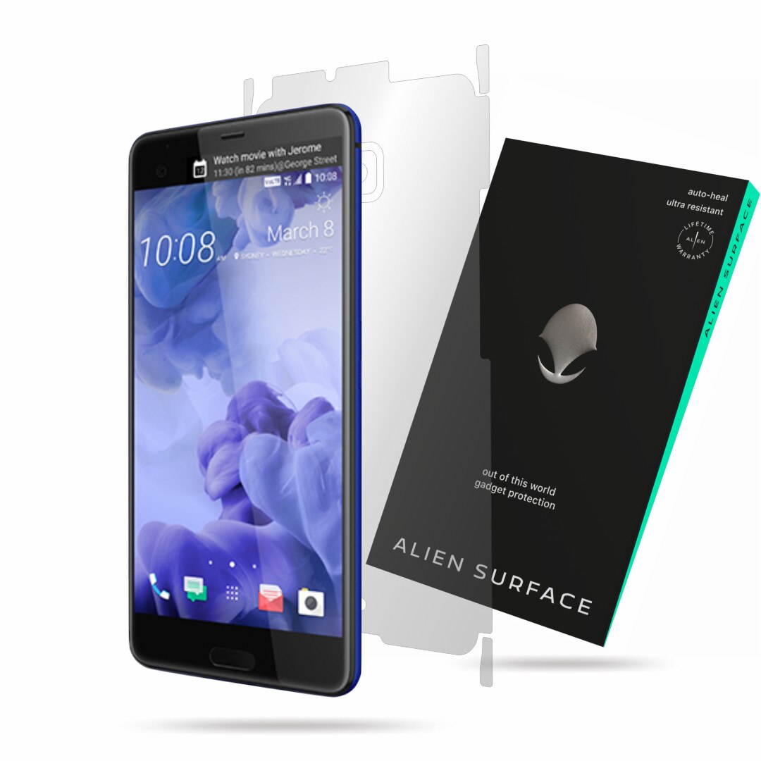 Folie Alien Surface, HTC U Ultra, protectie spate, laterale