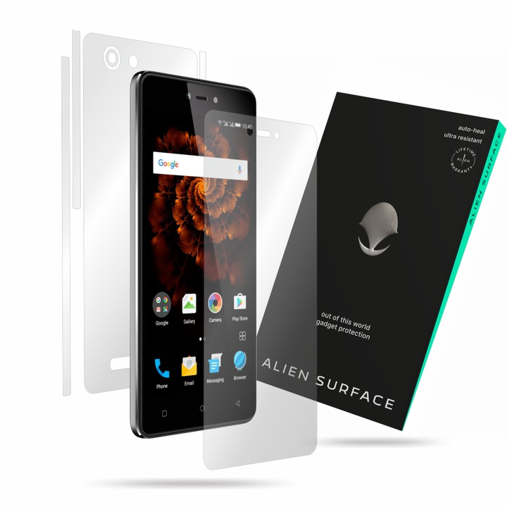 Folie protectie, compatibil cu Allview X3 Soul Lite, ecran, spate, laterale, Alien Surface