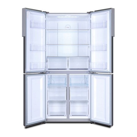 Side by Side Haier HTF-456DM6, 456 l, Clasa A+, No Frost, H 180 cm, Inox