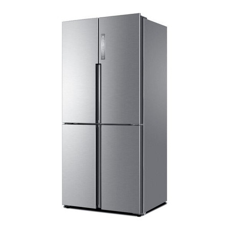 Side by Side Haier HTF-456DM6, 456 l, Clasa A+, No Frost, H 180 cm, Inox