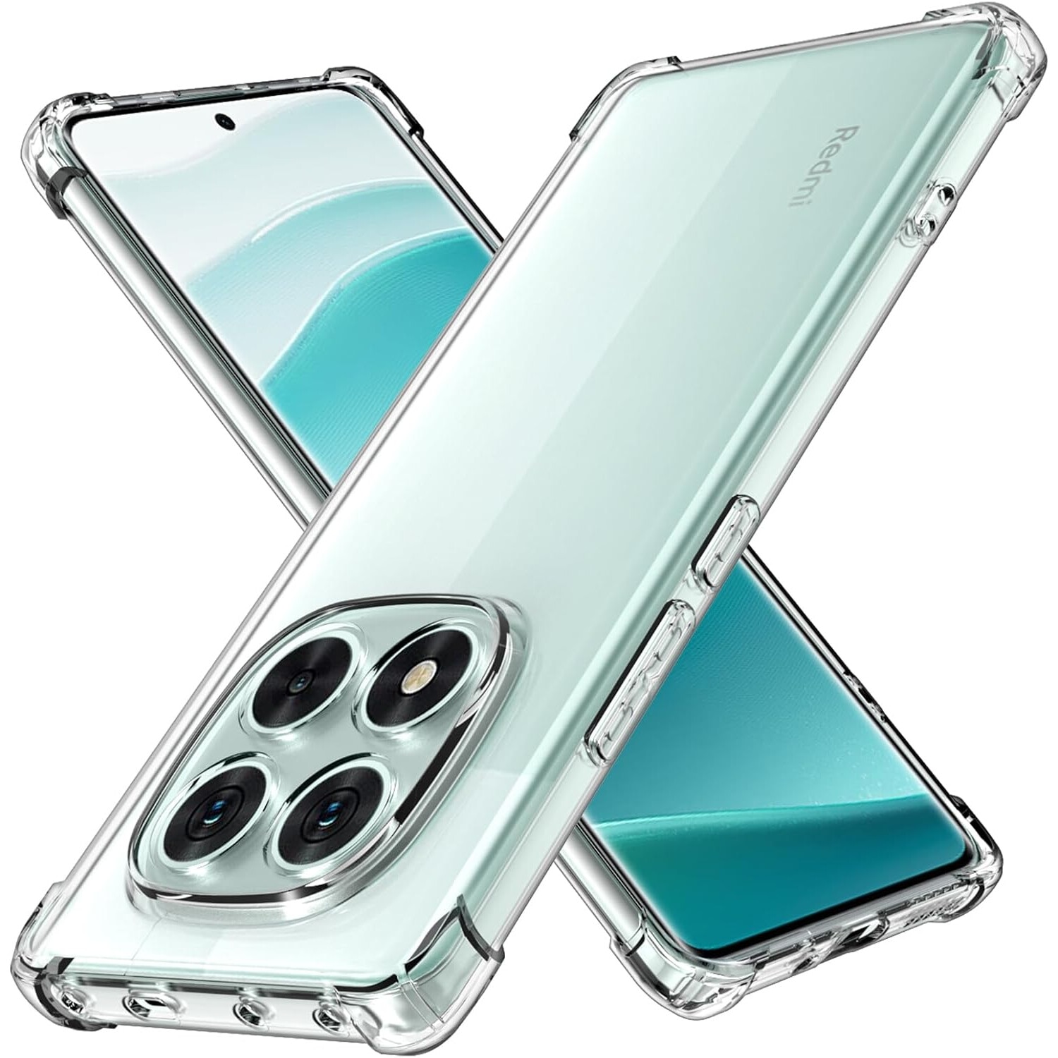 Husa Xiaomi Redmi Note 14 Pro 5G Anti-Shock 1.5 mm reinforced 4 corners clear
