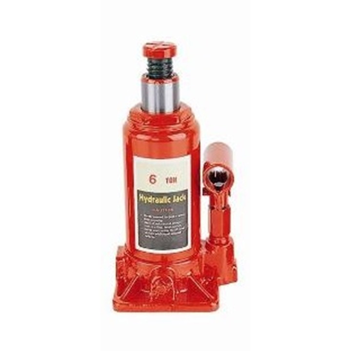 Cric hidraulic 4 tone, omolare TUV, rosu