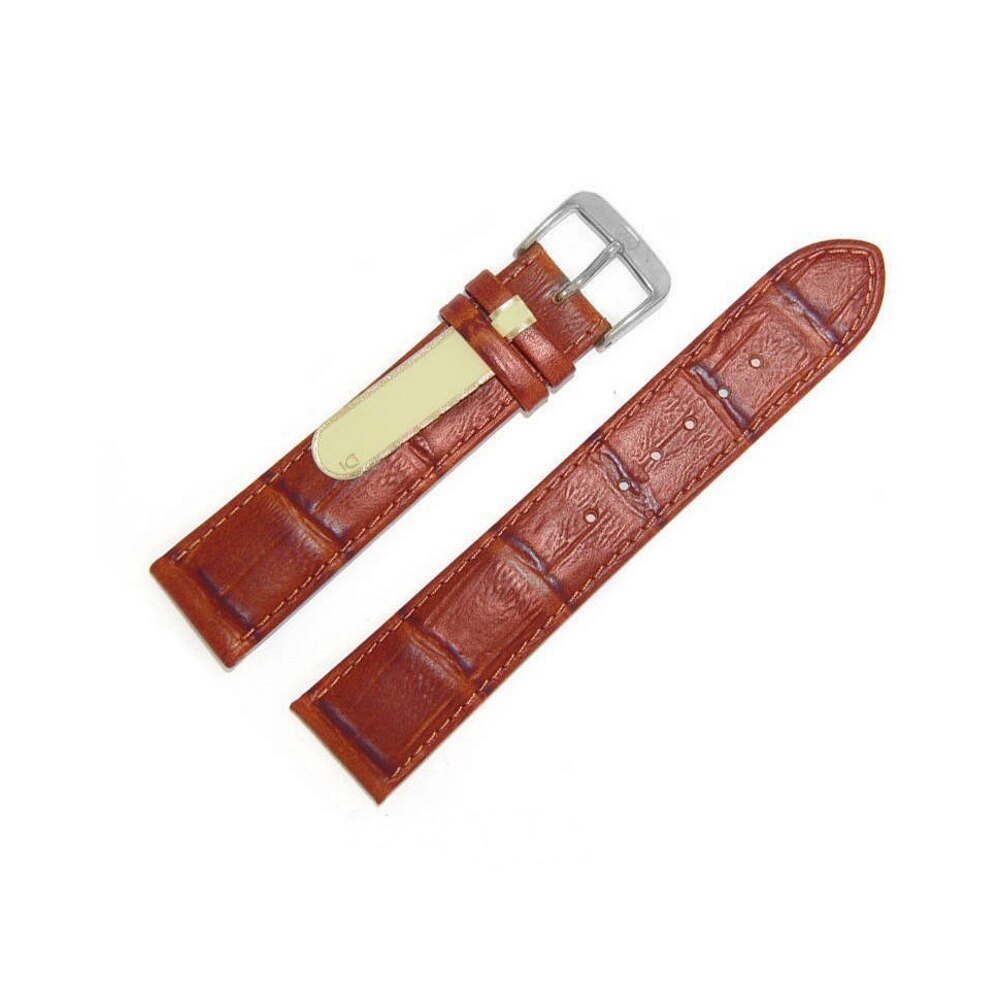 Curea de ceas Di-Modell Gobi 1095-11182, 18mm, maro auriu, catarama argintie