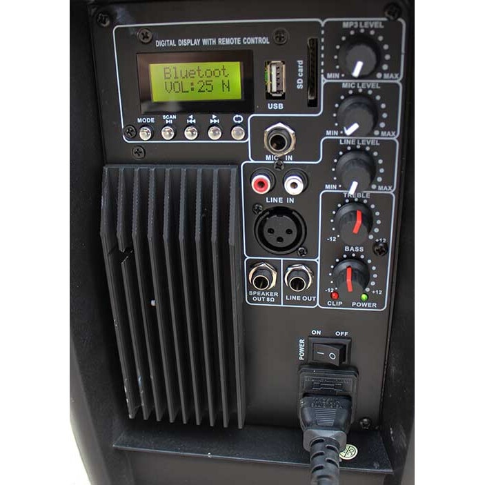Boxa cu amplificator incorporat 10 inch, Bluetooth, MP3, 2810AUST Alien