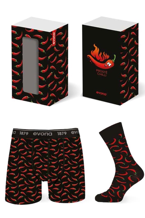 Pachet cadou EVONA HABANERO cu 41-45, Negru