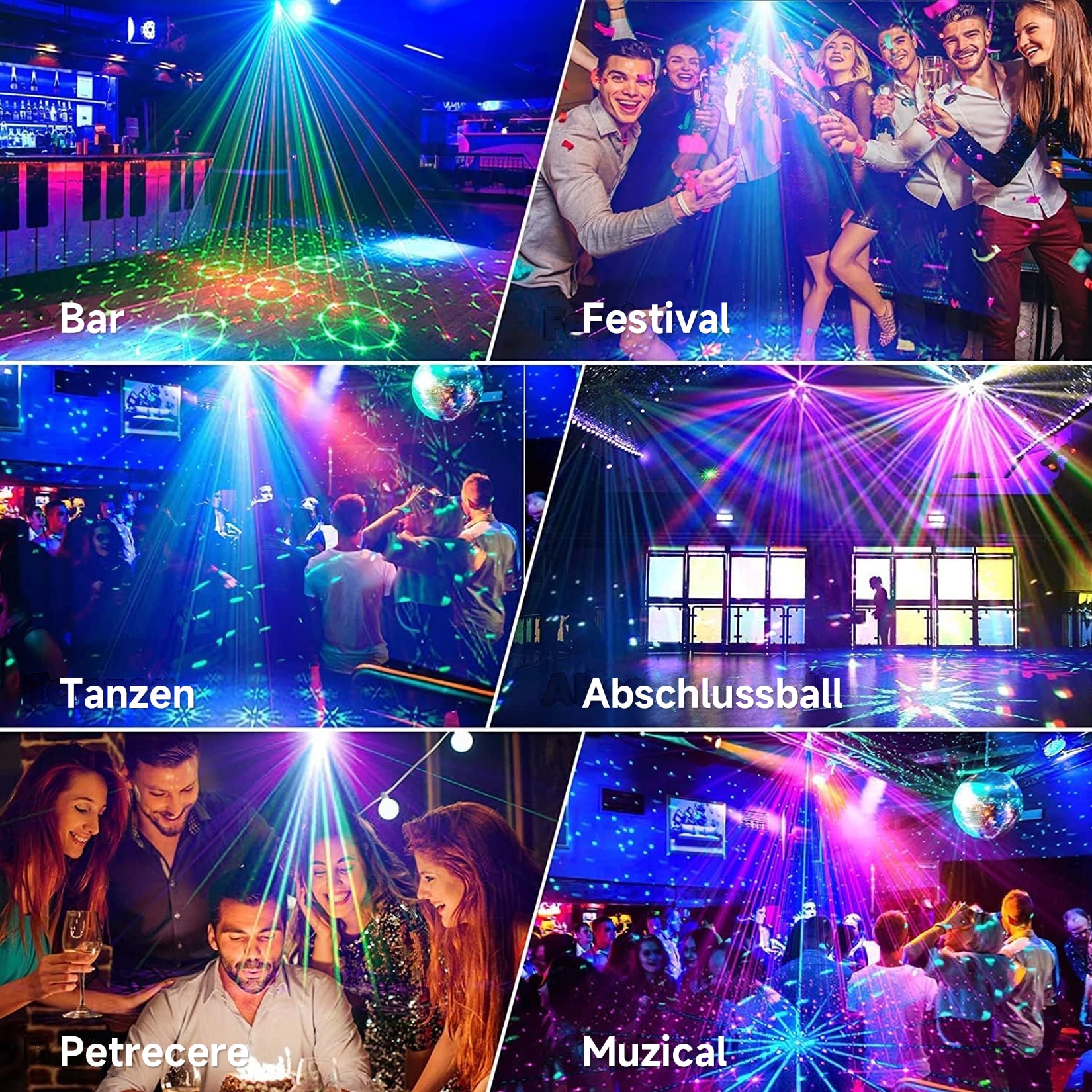 Disco fényvetítő, Wacorresi, Professzionális füstelvezető készülék ...