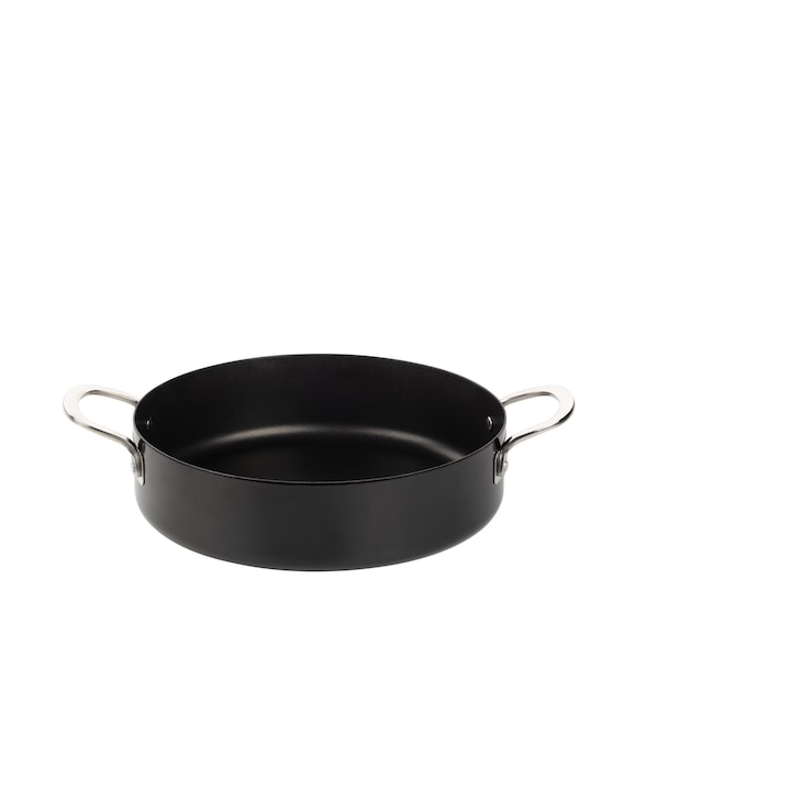 Тава и тенджера Rosmarino Cucina Nera, 2в1, черен, 28 см
