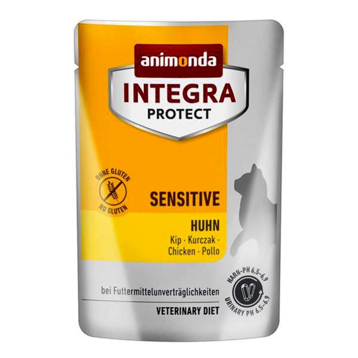 Hrana umeda pentru pisici, Animonda Integra Sensitive, pui, 85 g
