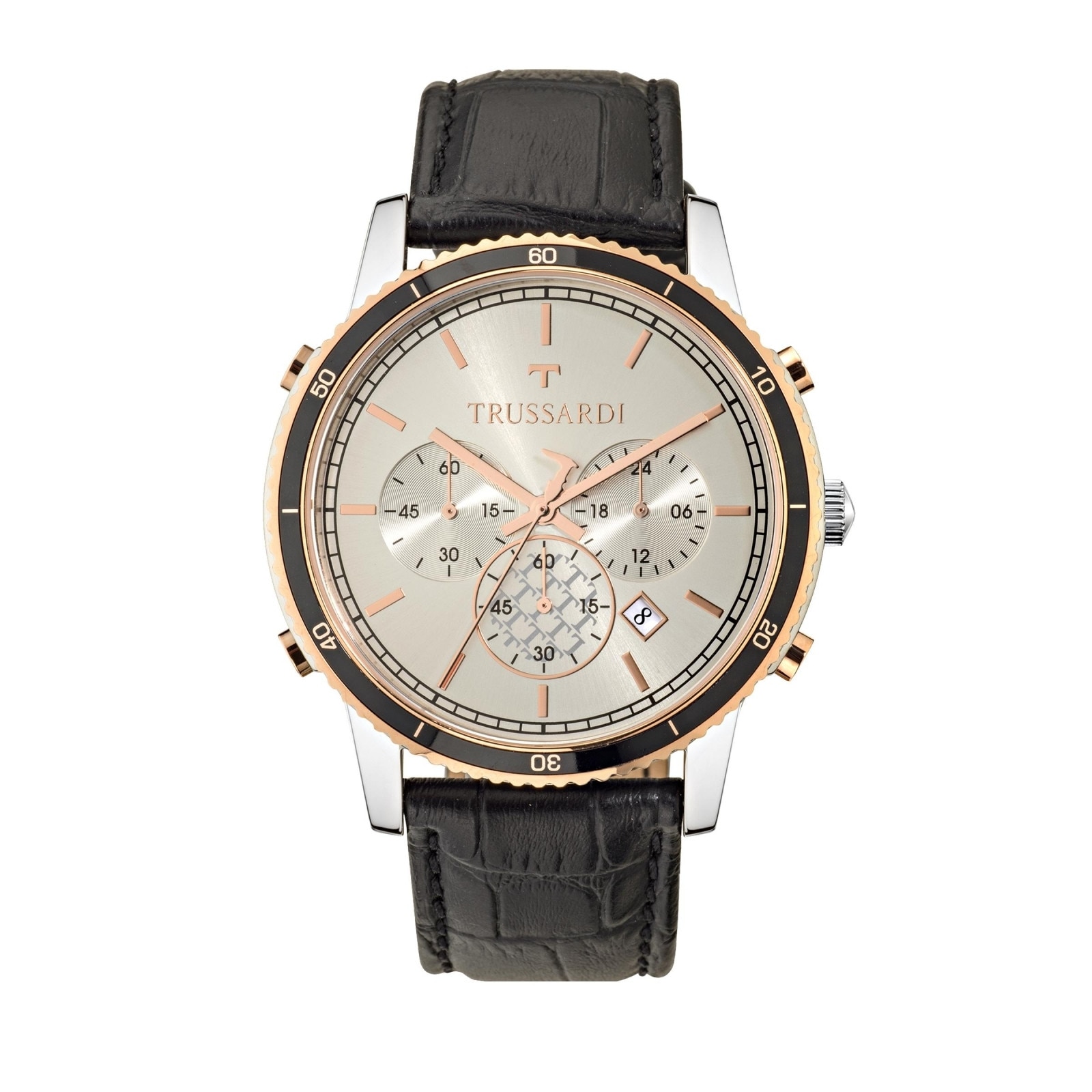 Ceas barbatesc Trussardi R2471617003 Quartz Argintiu, Rose gold