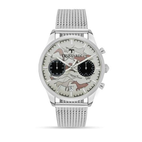 Ceas barbatesc Trussardi R2473613002 Quartz Argintiu