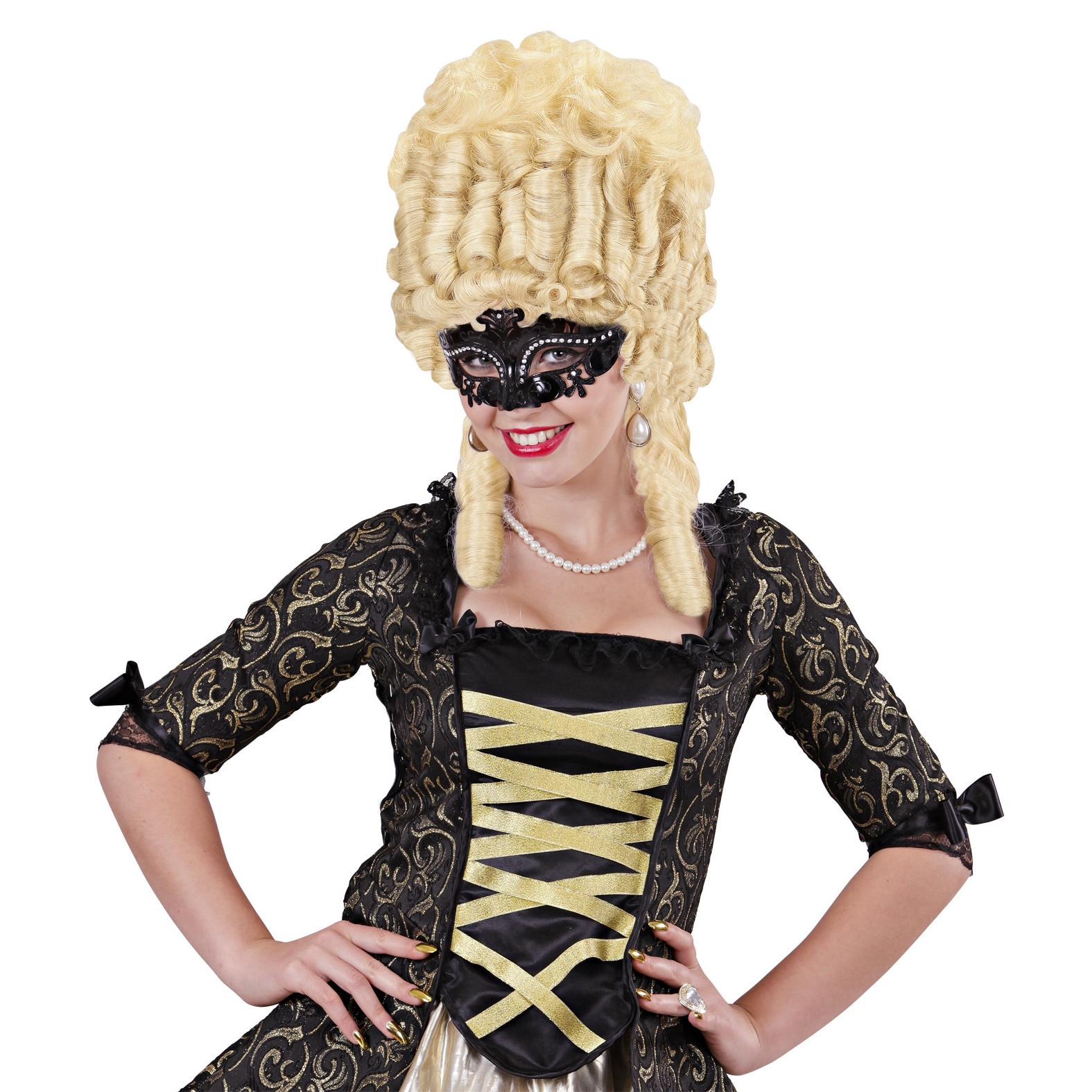 Masca Venetiana Neagra Widmann 11621