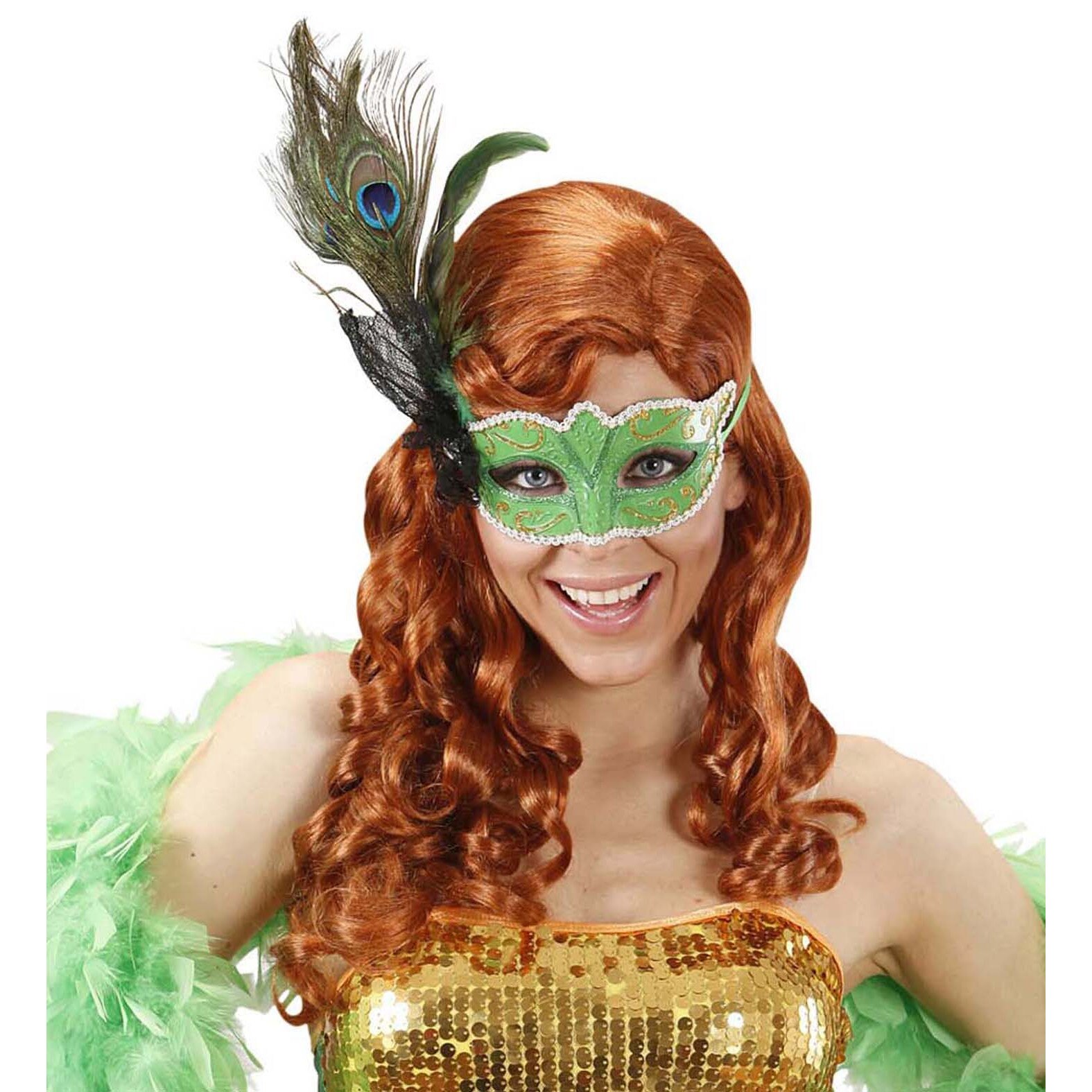 Masca Pene Paun Widmann 1797P