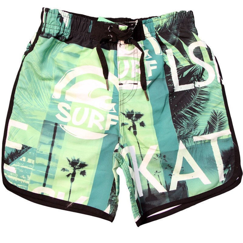 Sort baie baieti Losan surf verde, marime 8 ani