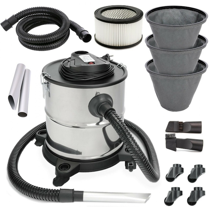 Aspirator cenusa semineu centrala termica peleti 1650W SN121