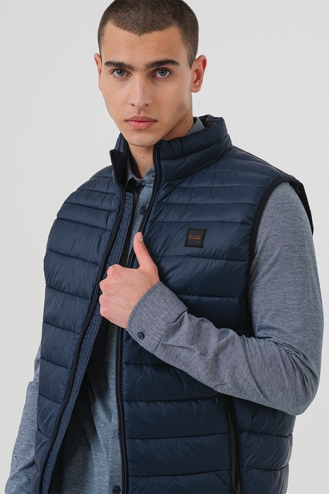 BOSS, Vesta matlasata Odeno, Bleumarin, 46