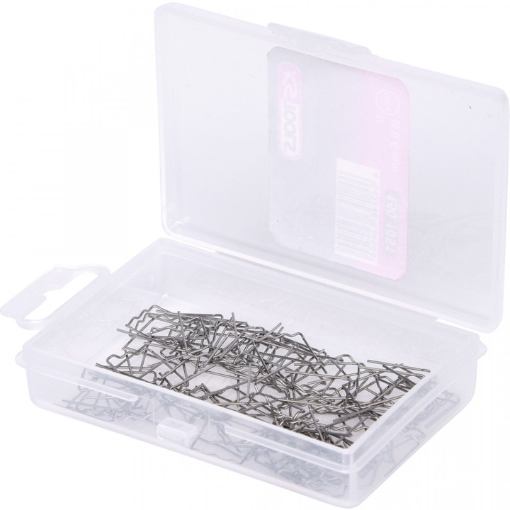 Clema Ptr Reparatii In Forma De U Diam. 0, 6 Mm, 100 De Bucati -Ks Tools - 150.1051