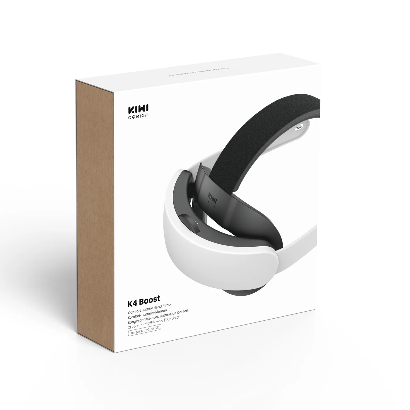 Curea cu baterie pentru Meta Quest 3 / 3S, Kiwi Design, K4 Boost