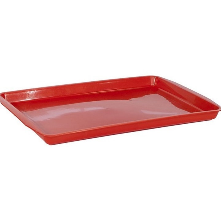Müanyag tálca Piros