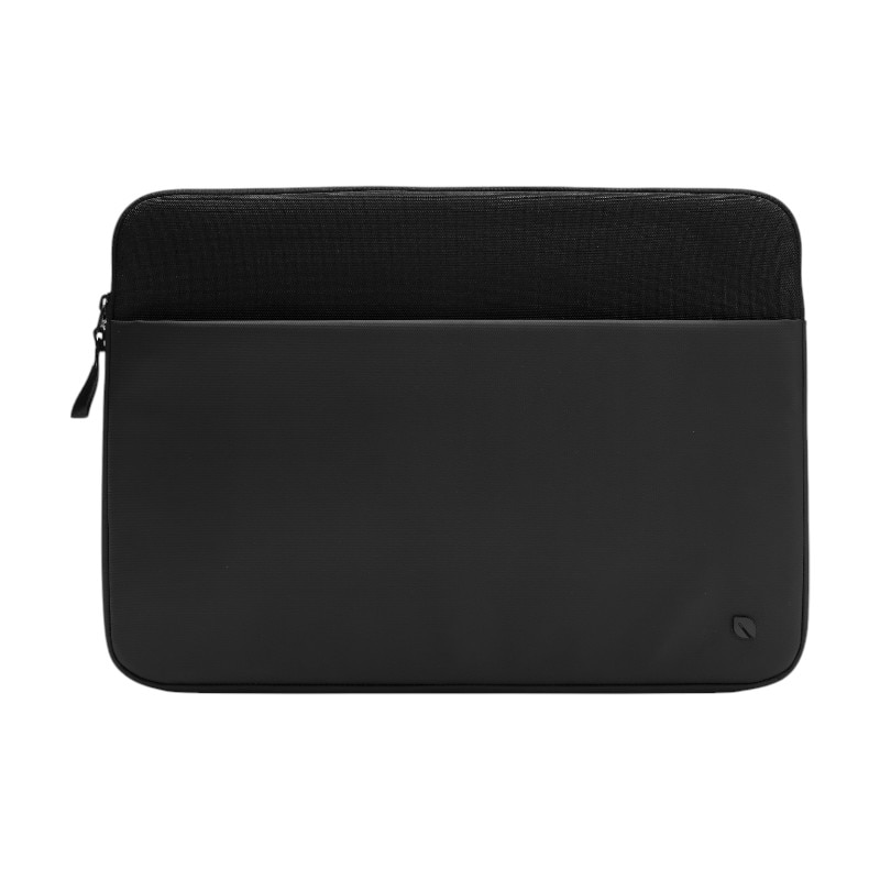 Husa laptop InCase A.R.C. cu buzunar pentru MacBook Pro 16", reciclabila, 39x29x3cm, neagra