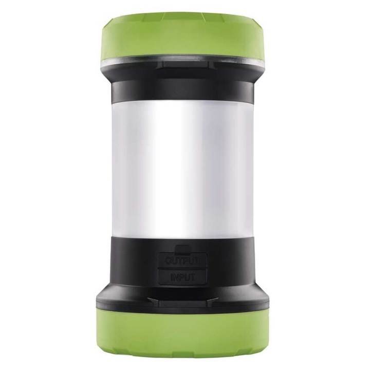 LED акумулаторна къмпинг лампа P2313, 350 lm, черна