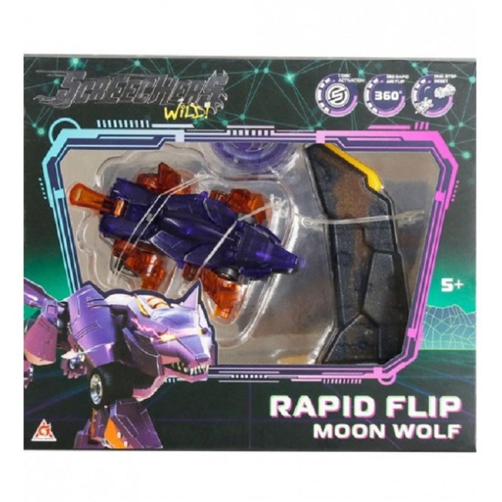 Робот-трансформатор Rapid Flip Moon Wolf, Screechers Wild! S5 L0.5