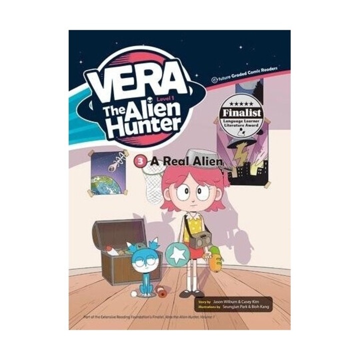 Vera The Alien Hunter, 3 - A Real Alien, Level 1 + CD, E-future