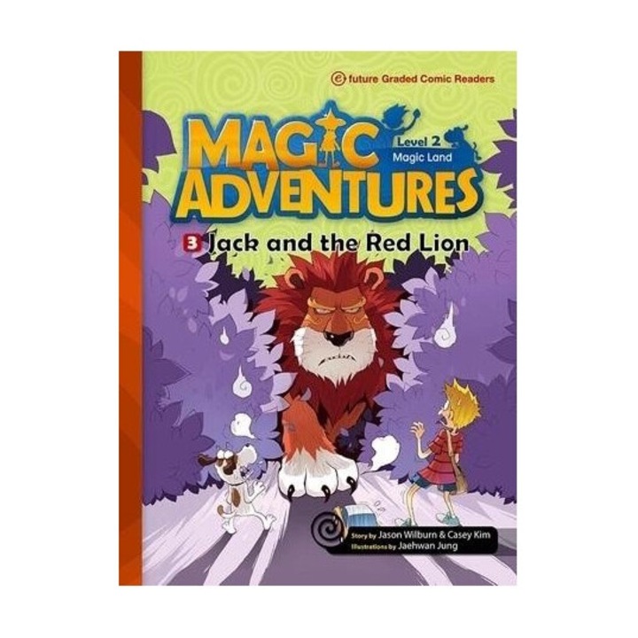 Magic Adventures, 3 - Jack and the Red Lion, Level 2 + CD, E-future