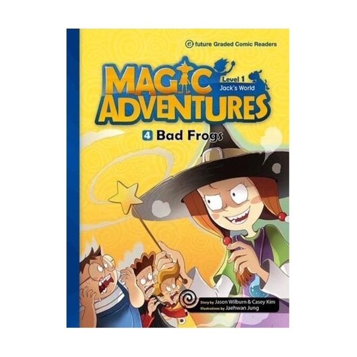 Magic Adventures, 4 - Bad Frogs, Level 1 + CD, E-future