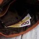 Geanta de mana Geanta de mana pentru femei in piele naturala Cognac Abruzzo Abr-49-Cg