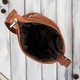 Geanta de mana Geanta de mana pentru femei in piele naturala Cognac Abruzzo Abr-49-Cg