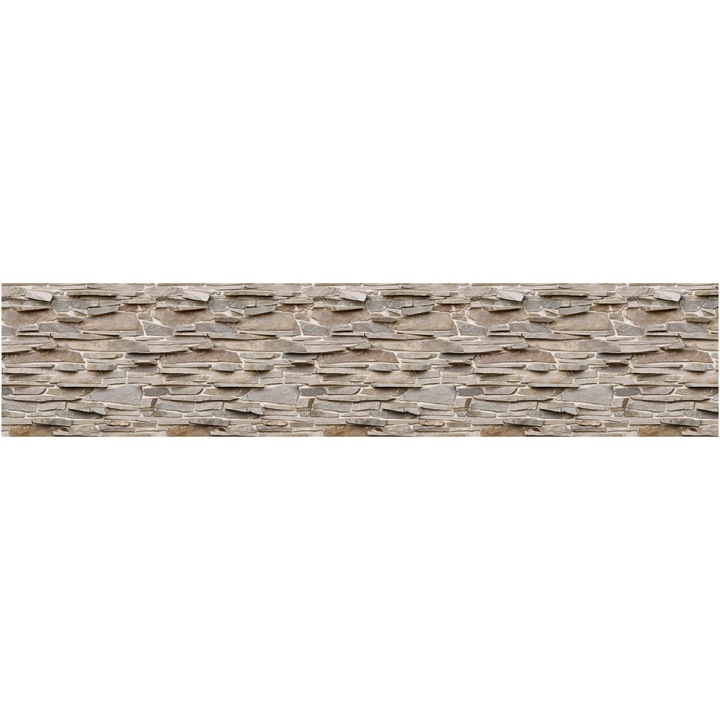 Гръб за Кухня DEGRETS 91536 Камък 3D, 61 cm x 2.80 m х 6 mm