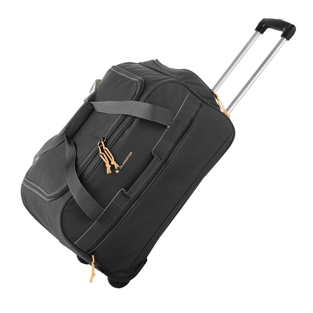 Geanta de voiaj cu role GLADIATOR EXPEDITION MG 0678 - 80 W Negru