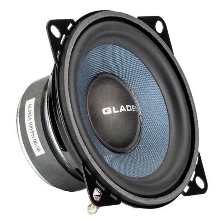 Difuzor Alpha 100 G2, Gladen, Design modular, 55 W, 3 Ω, 10 cm, Negru