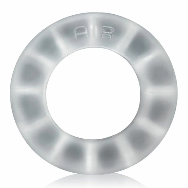 Inele penis - Oxballs Air Airflow, 6.4x20.3cm, material PLUS SILICONE, transparent