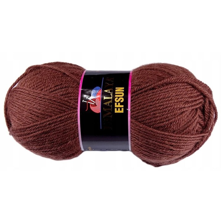 Himalaya Efsun textilszál, gyapjú, 170m, barna